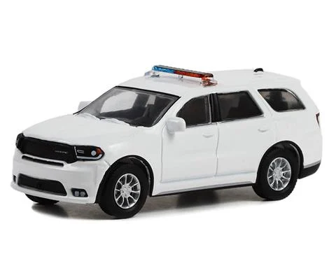 Police - 2022 Dodge Durango Pursuit with Light Bar and Push Bar in White