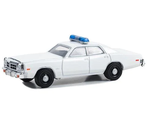Police - 1977-78 Dodge Monaco Police Pursuit with Light Bar and Push Bar in White