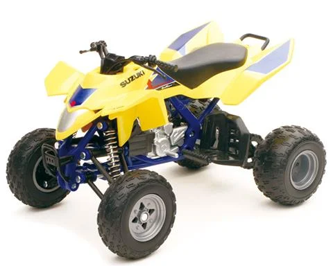 Suzuki Quadracer R450 ATV in Yellow - NEW-RAY