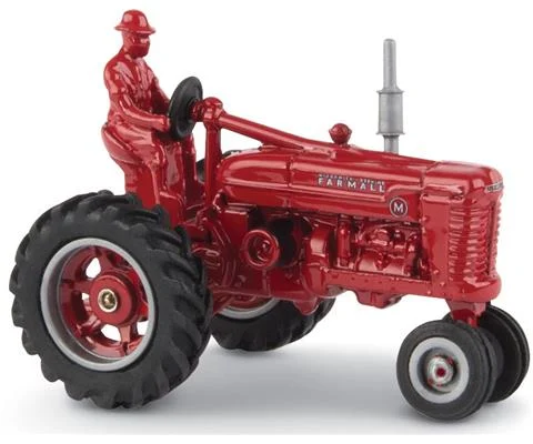 Farmall M Tractor with Man - ERTL 75th Anniversary Edition