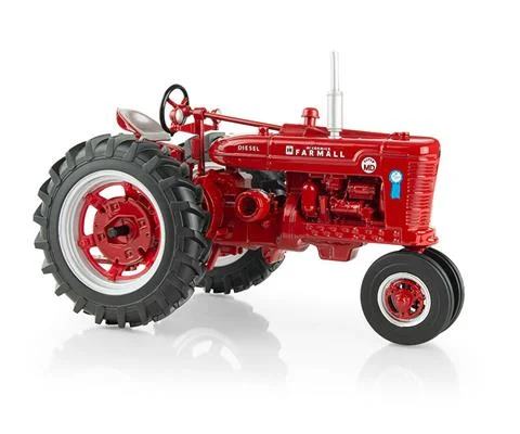 Farmall Super MD Tractor with Blue Ribbon Decal - Prestige Collection