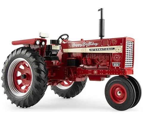 Farmall 656 Tractor with Happy Birthday Graphics - ERTL