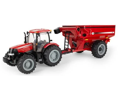 Case IH Puma 215 Tractor with Grain Cart - Big Farm Series