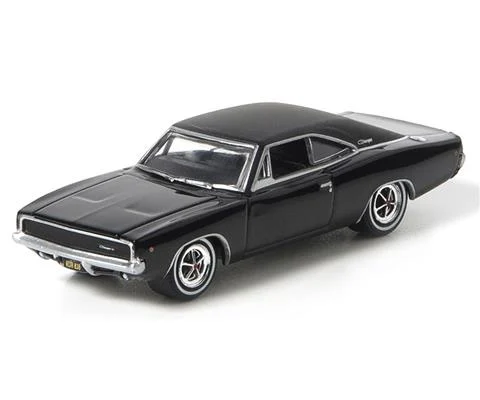 1968 Dodge Charger R/T in Black - GREENLIGHT
