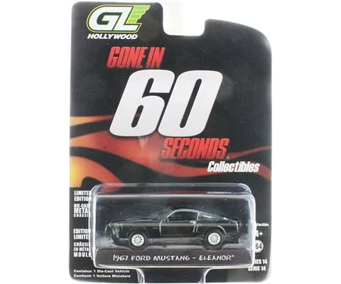 Eleanor - 1967 Custom Ford Mustang in Black Chrome - Gone in Sixty Seconds 2000