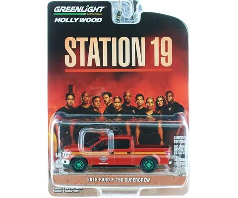 Seattle Fire Dept - 2018 Ford F-150 SuperCrew Pickup - Station 19 TV Series 2018-Current