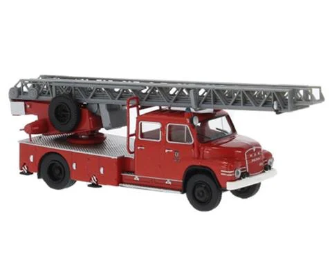 Fire Brigade Berlin -1967 MAN 520H DLK 30 Ladder Truck in Red and White