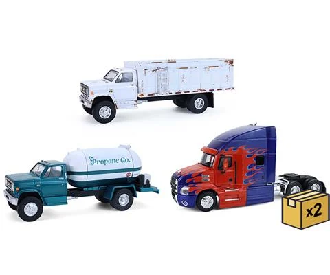 Super Duty Trucks Series 20 - Two 3-Piece Sets in a Non-Returnable Factory-Sealed Case