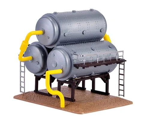 Triple Horizontal Oil Tanks - VOLLMER