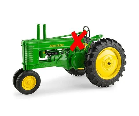John Deere Early Styled A Tractor - Prestige Collection