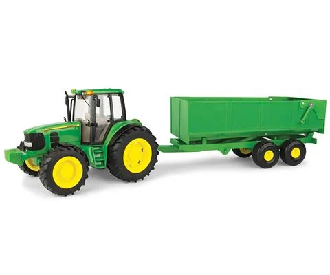 John Deere Tractor with Dump Wagon - TBEK46077 - Big Farm Series