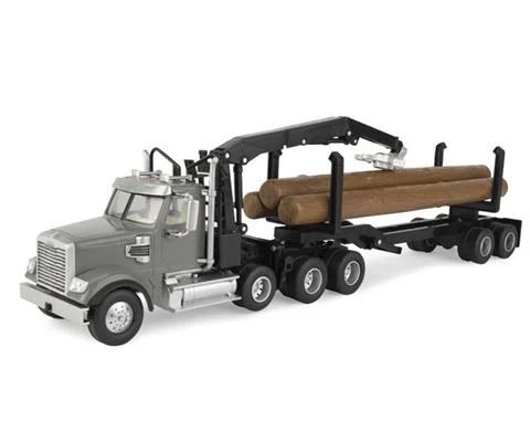 Freightliner 122SD Logging Truck with Three Logs - ERTL