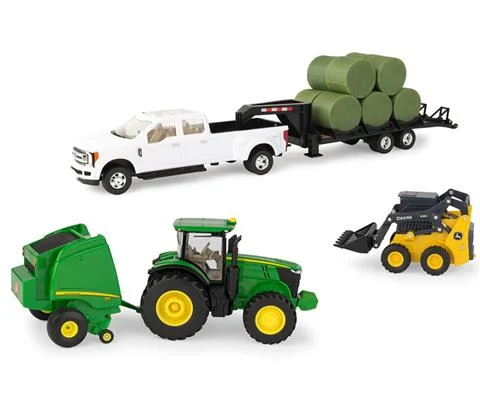 John Deere Round Hay Bale Playset - LP68841
