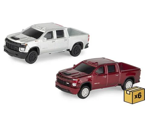 2020 Chevrolet Silverado 2500HD Pickup Trucks - 12-Piece Factory-Sealed Non-Returnable CASE - Collect N Play Series