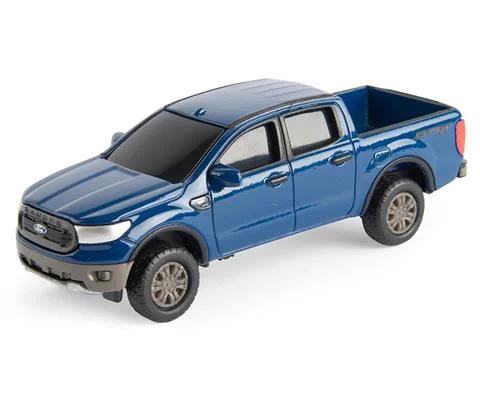 2019 Ford Ranger XLT 4 Door Pickup Truck in Blue - ERTL