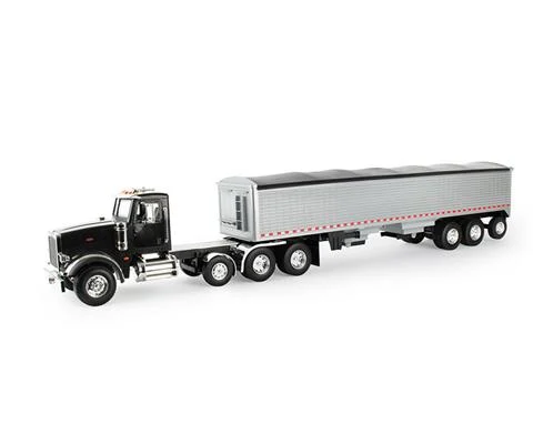 Peterbilt 367 Semi Truck with Grain Trailer - Big Farm Series