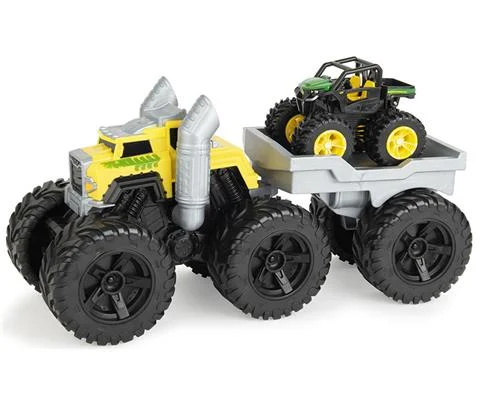 John Deere Rev and Roar Semi Playset - Monster Treads Series