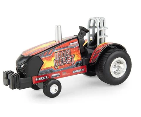 Iron Beast - Case IH Puller Tractor Black with Red and Silver Accents