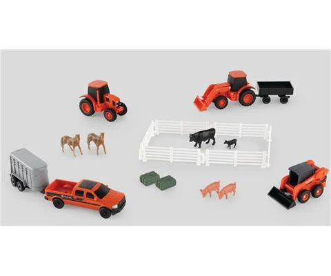Kubota 20-Piece Farm Playset