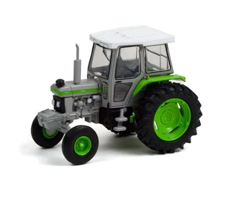 1992 Ford 5610 Tractor with Enclosed Cab in Green and Gray - GREENLIGHT