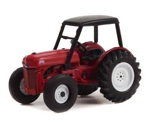 1946 Ford 8N Tractor in Red with Black Canopy - GREENLIGHT