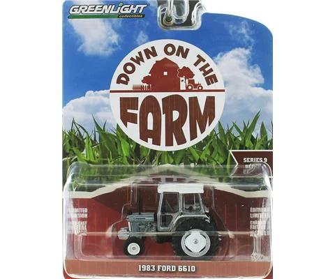 1983 Ford 6610 in Raw Metal - GREENLIGHT