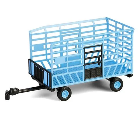 Bale Throw Wagon in Light Blue - GREENLIGHT