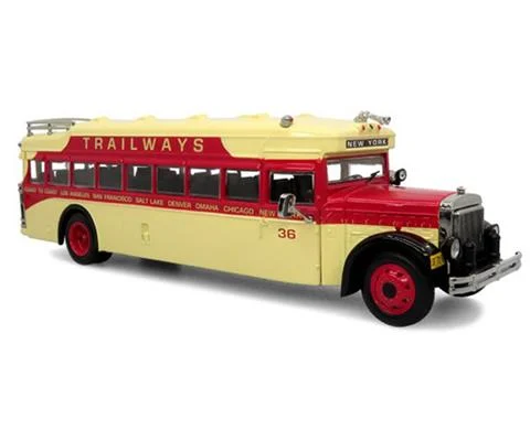 Trailways - 1935 Mack BK Parlor Coach - New York