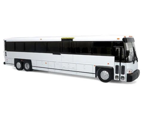 MCI D4500CT Coach in Blank White - ICONIC REPLICAS