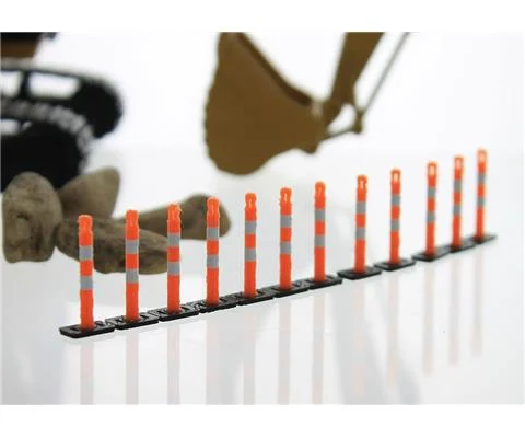 Lane Deliniation Markers - 12 pack orange and white