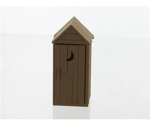 Outhouse - Rustic wood tone