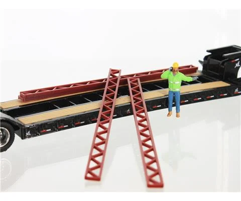 Construction Girders - 4 pack steel red