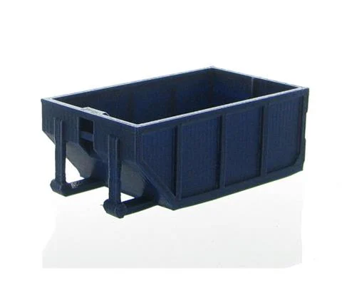 Rolloff Dumpster 10 yards - dark blue
