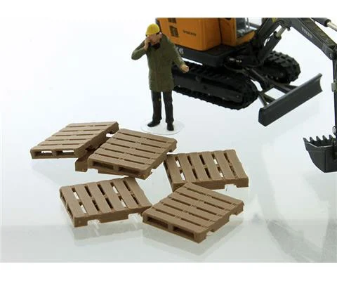 Freight Pallets - wood tone 6 pack - Wood infused