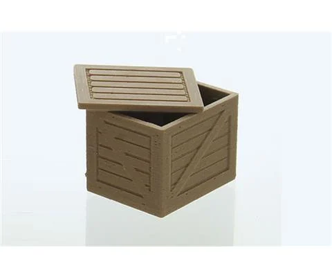 Shipping Crate - wood tone - Wood infused