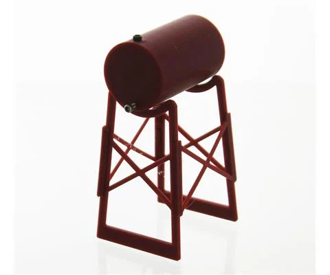 Fuel Tank on Legs - 500 Gallon Size - Iron Red