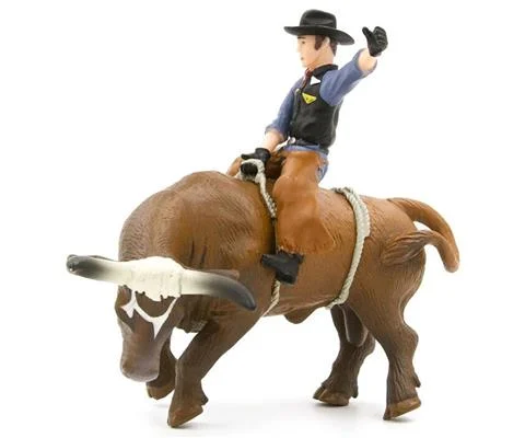 Bucking Bull and Rider - LITTLE BUSTER