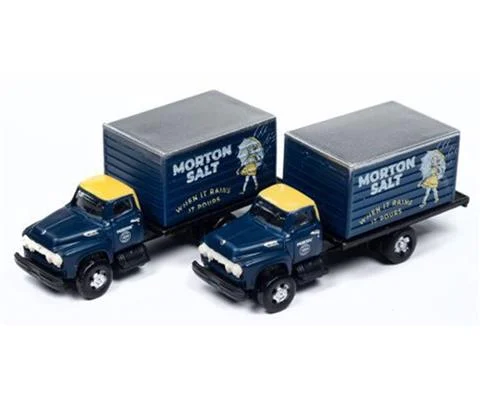 Morton Salt - 1954 Ford Box Truck - 2-Pack