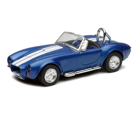1966 Shelby Cobra 427 S/C in Blue with White Stripes - NEW-RAY