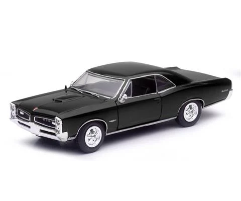 1966 Pontiac GTO in Black - NEW-RAY