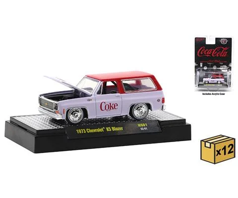 Coca-Cola - 1973 Chevrolet K5 Blazer on Lowered Chassis - 12 Pieces in a Non-Returnable Case