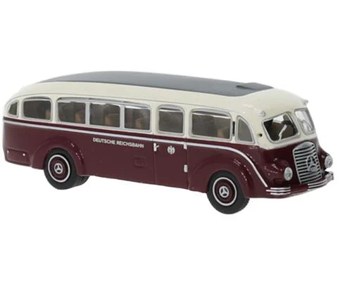 1936 Mercedes-Benz LO 3500 Omnibus in Dark Red and White