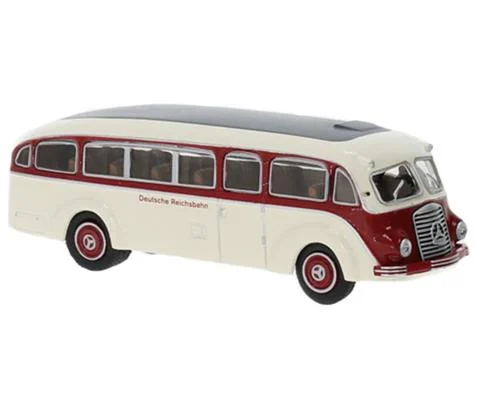 1936 Mercedes-Benz LO 3500 in Red and White German Reichsbahn