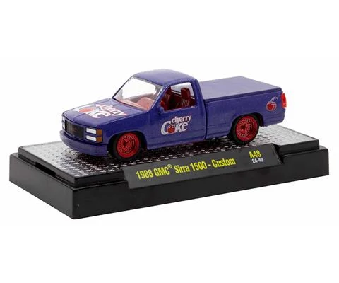 Cherry Coke - 1988 GMC Sierra 1500 Pickup Truck in Purple with White Coke Decal