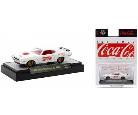 1970 Dodge Challenger R/T in White with Red Coca-cola Decals