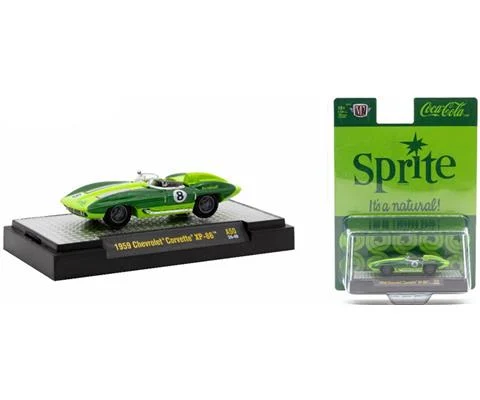 1959 Chevrolet Corvette XP-86 in Light and Dark Green