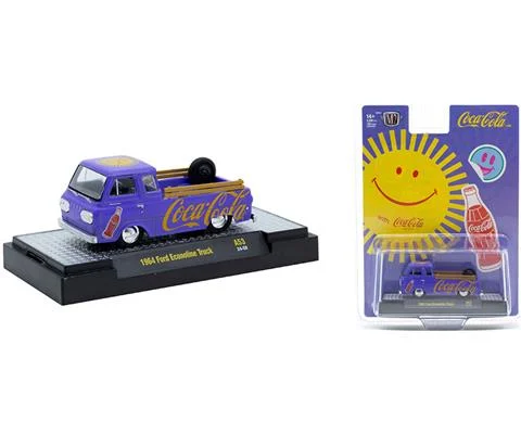 1964 Ford Econoline Truck in Purple with Coca-Cola Decal