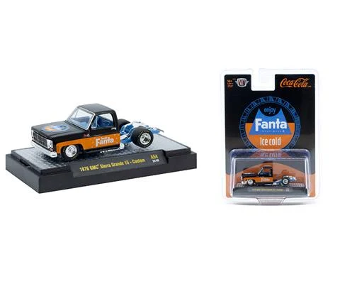 Fanta - 1976 GMC Sierra Grande 15 - Custom in Black and Orange