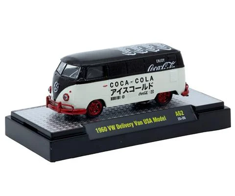 Coca-Cola - 1960 Volkswagen Delivery Van USA Model with Red Chrome Rims and Accents