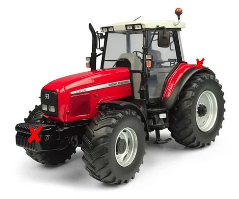 Massey Ferguson 8220 Xtra Tractor - UNIVERSAL HOBBIES